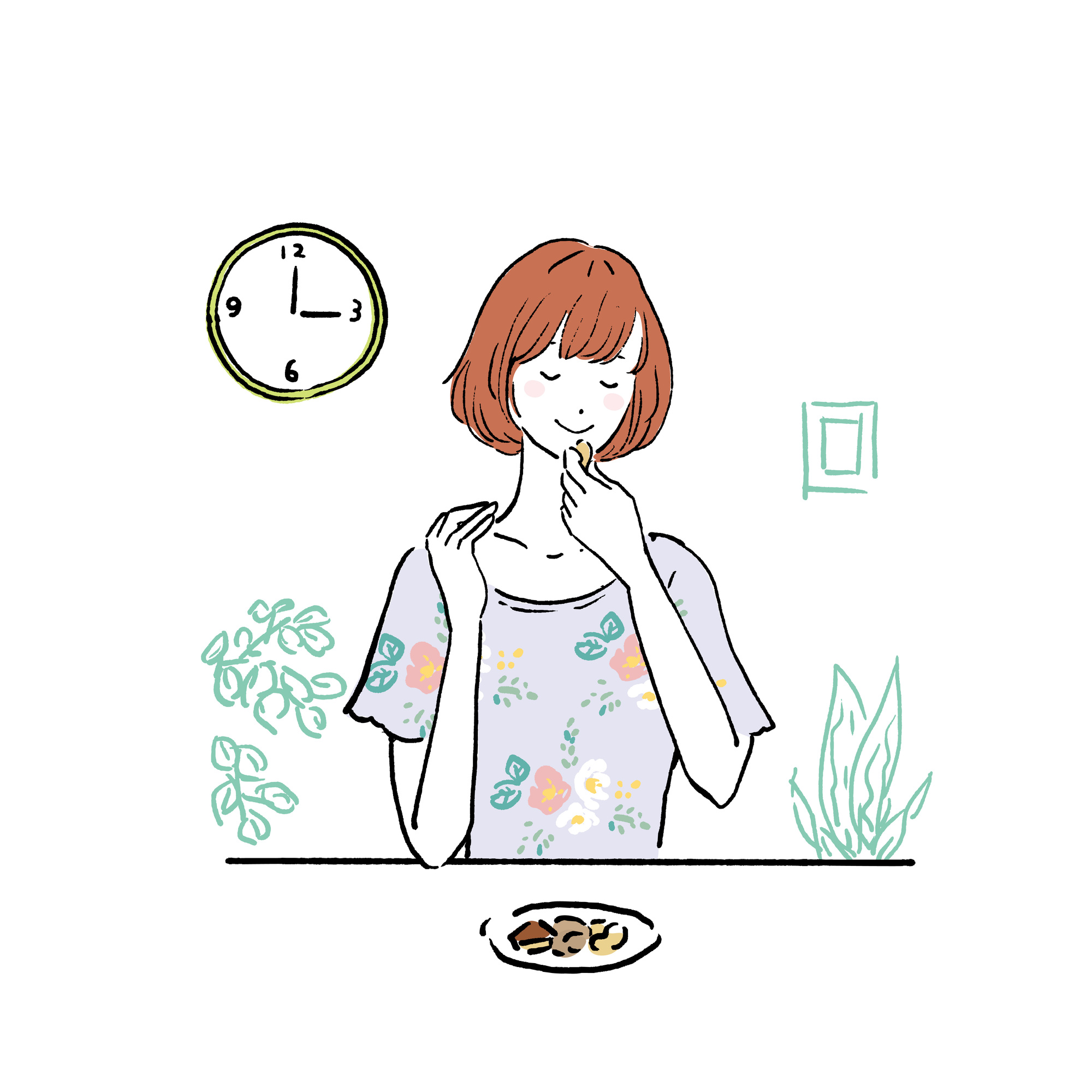 ナッツ 食べる時間